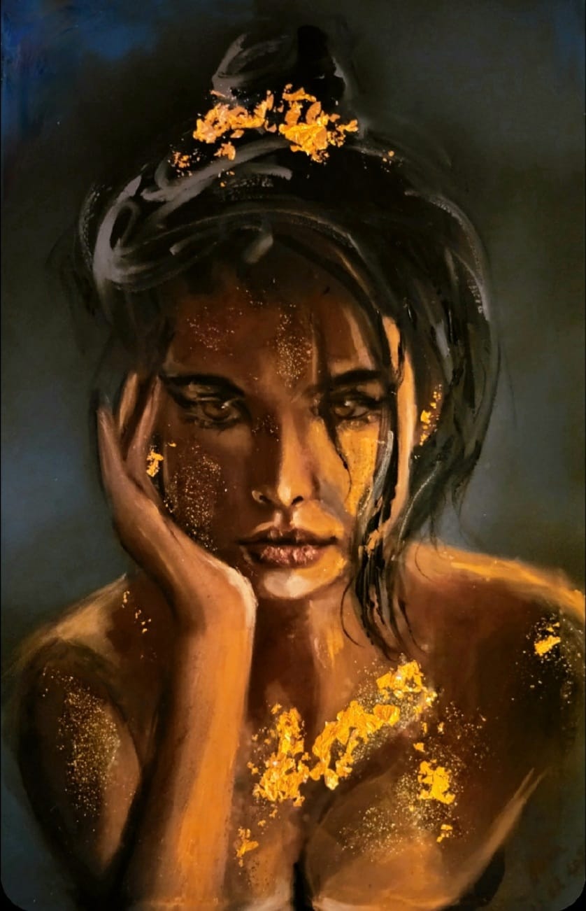 ArteDiAlina.com painting: Unknown Queen